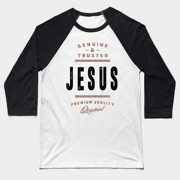 Jesus Baseball T-Shirt by C_ceconello